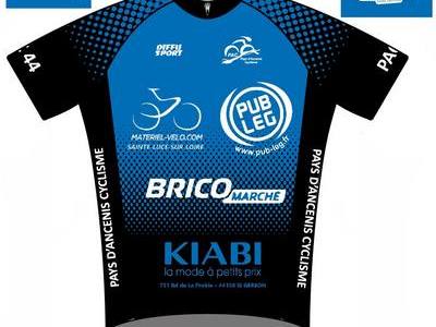 Découvrez le maillot officiel du Pays d&rsquo;Ancenis cyclisme&nbsp;44